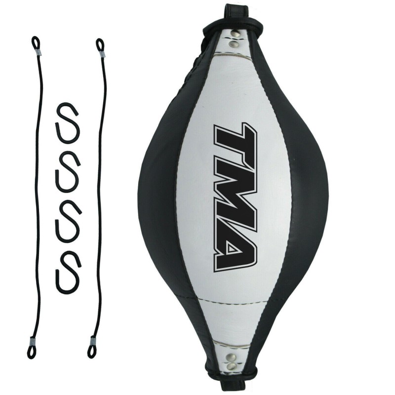 thumbnail image 2 of WARX Leather Double End Speed Punching Ball - Floor To Ceiling Boxing & MMA Training Bag 2 of 12